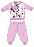 Disney Minnie egér baba polár pizsama - téli vastag pizsama - világosrózsaszín - 80-0