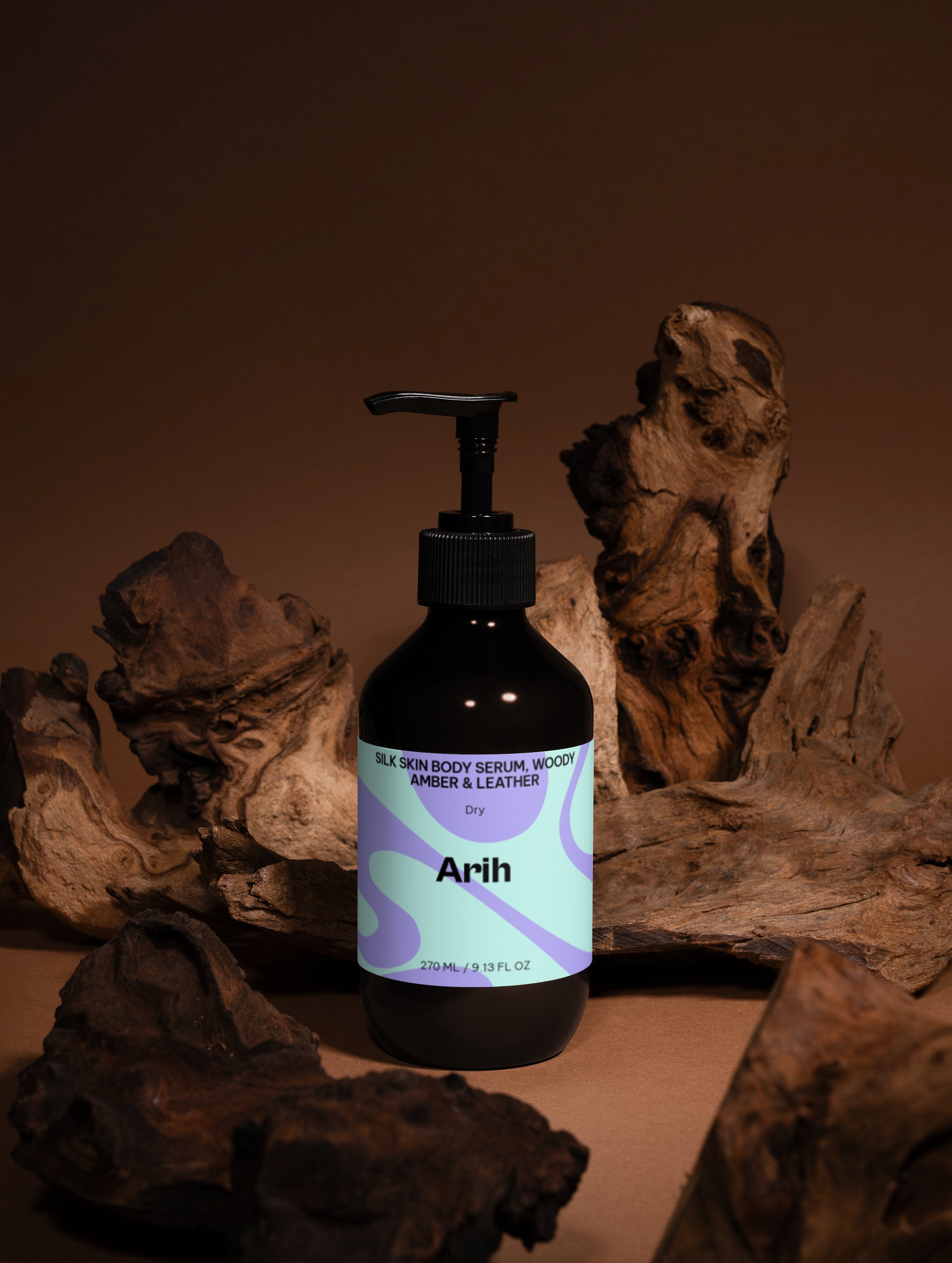 Silk Skin Body Serum, Woody Amber & Leather