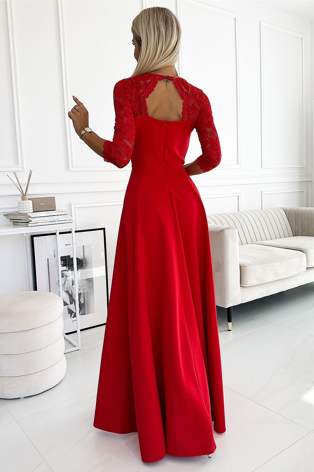  Long dress model 189086 Numoco 