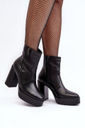  Stiefeletten mit Absatz model 190201 Step in style 
