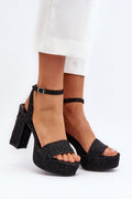  Heel sandals model 194142 Step in style 