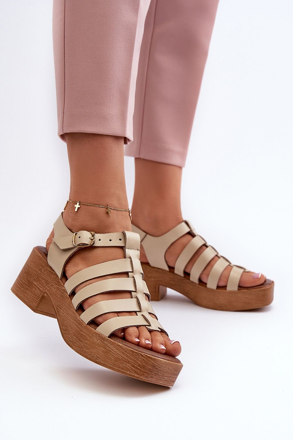  Sandalen mit Absatz model 198810 Step in style 