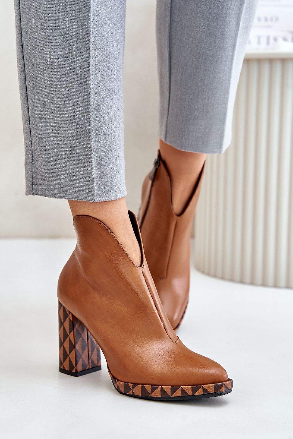  Stiefeletten mit Absatz model 202122 Step in style 
