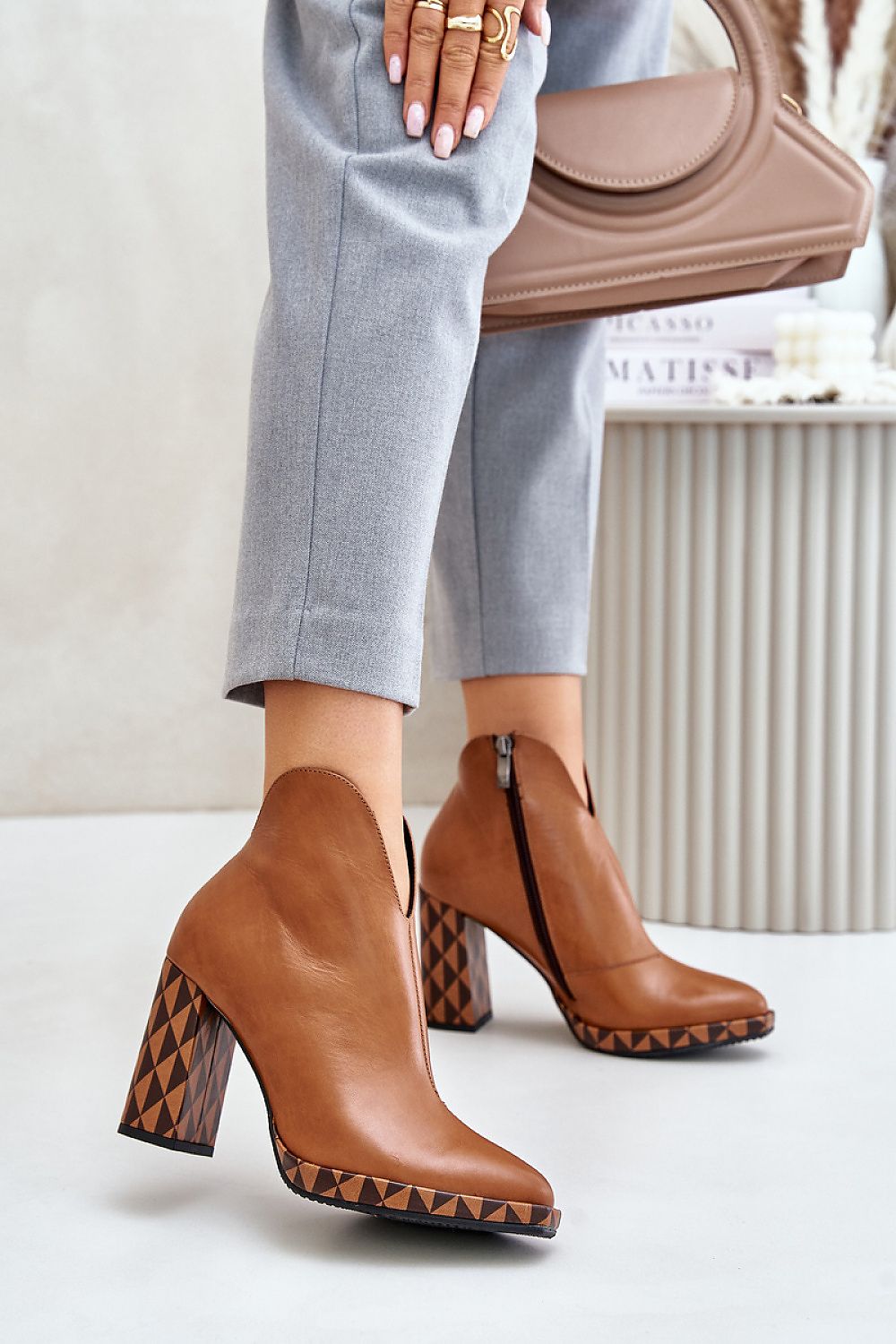  Stiefeletten mit Absatz model 202122 Step in style 
