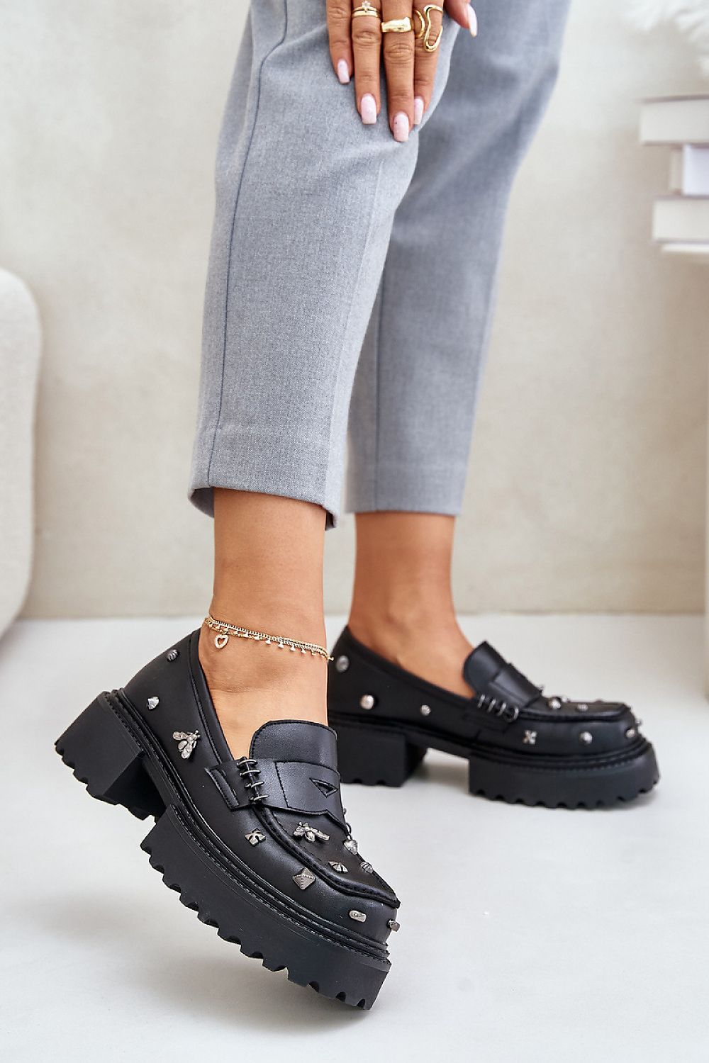  Half shoes model 202135 Step in style 