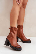  Stiefeletten mit Absatz model 204673 Step in style 