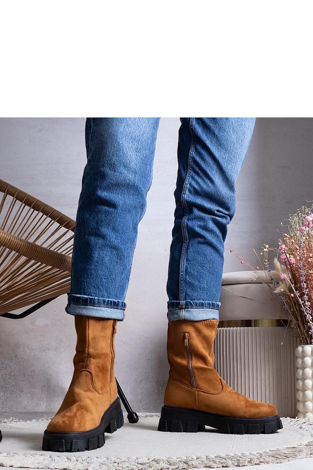 Platform boots model 205149 Solea 
