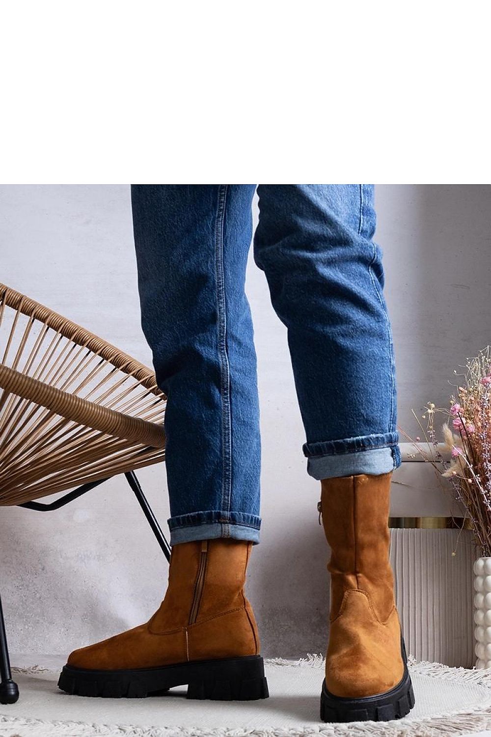  Platform boots model 205149 Solea 