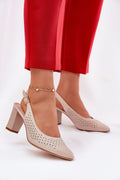  Sandalen mit Absatz model 211940 Step in style 