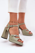  Sandalen mit Absatz model 212825 Step in style 