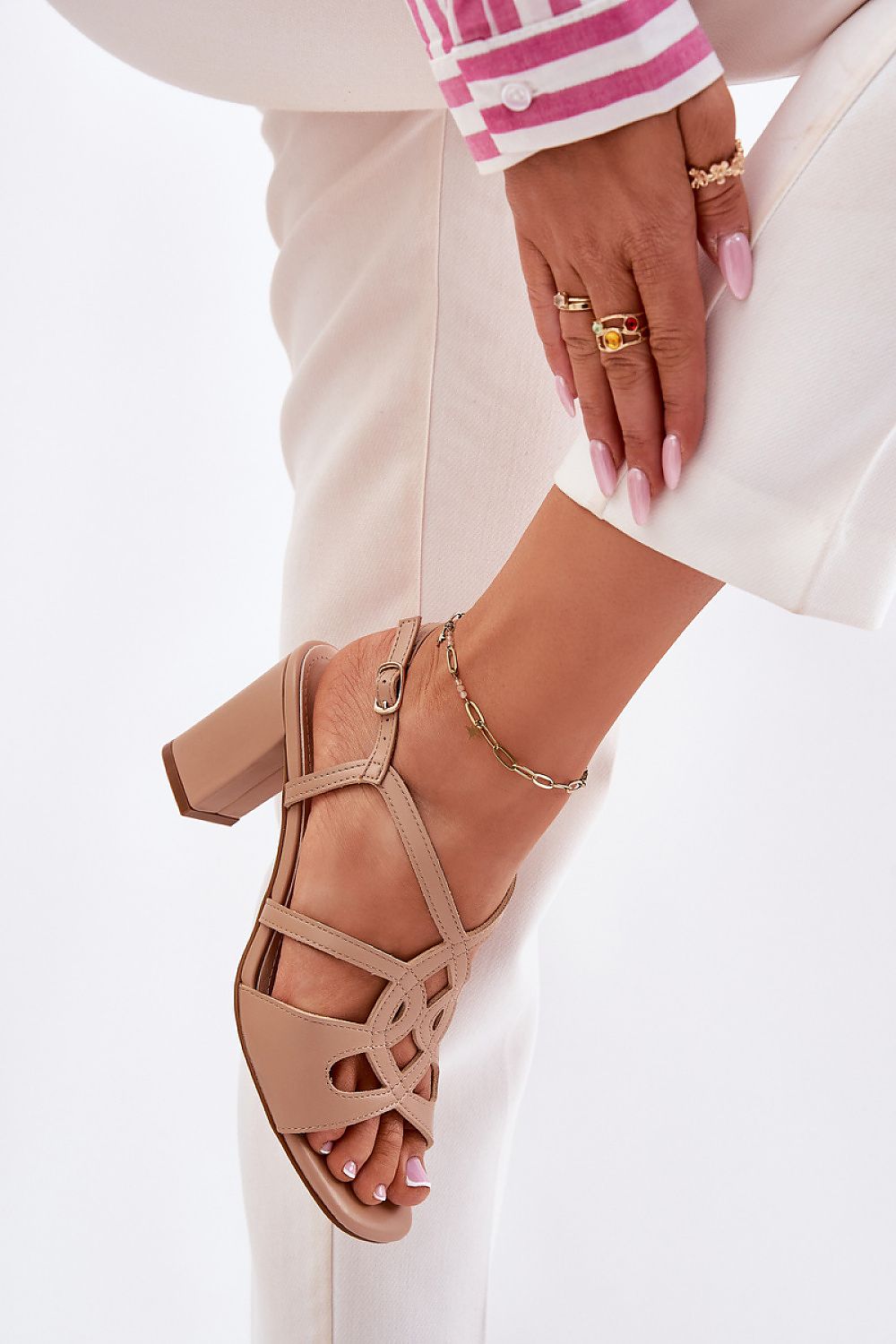  Sandalen mit Absatz model 212835 Step in style 