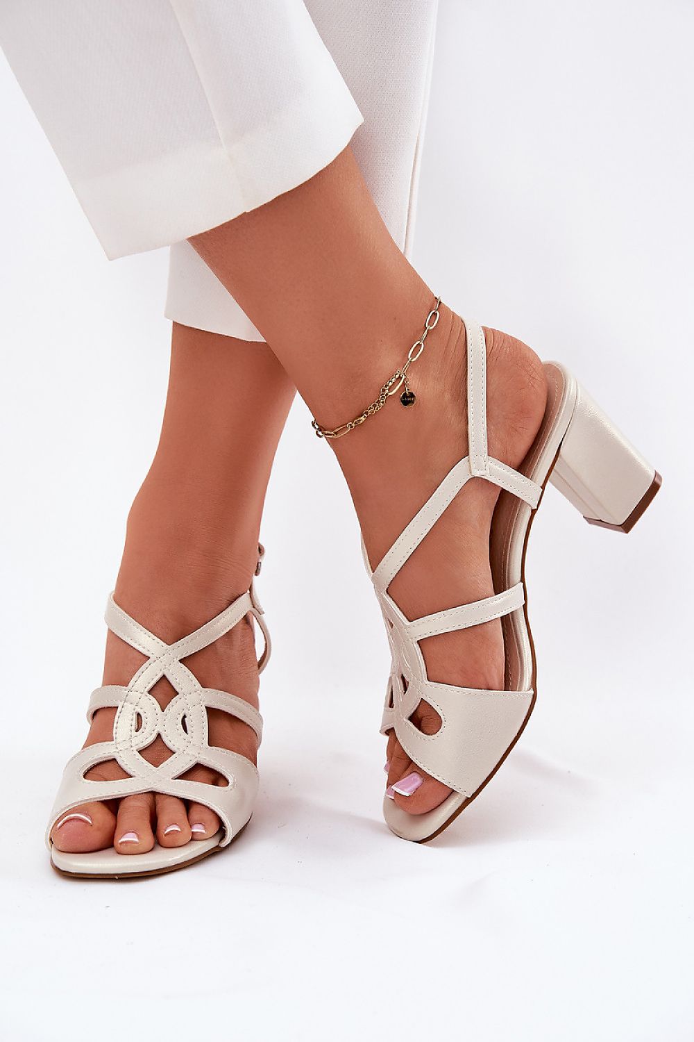  Sandalen mit Absatz model 212837 Step in style 