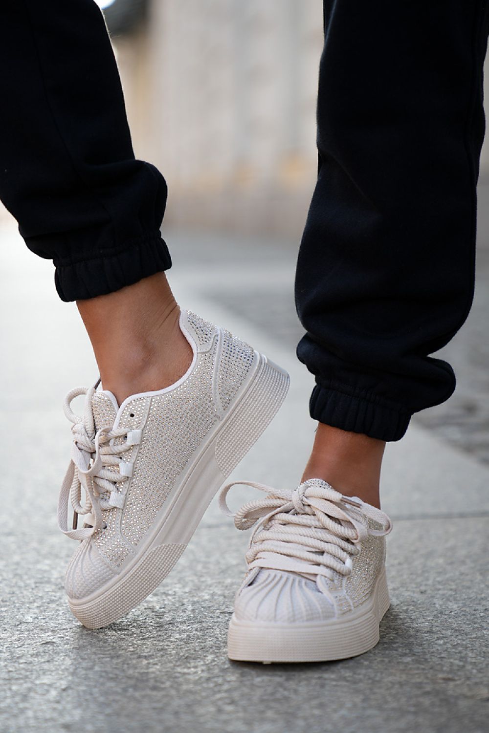  Sportliche Schuhe auf Plattform model 214318 Step in style 