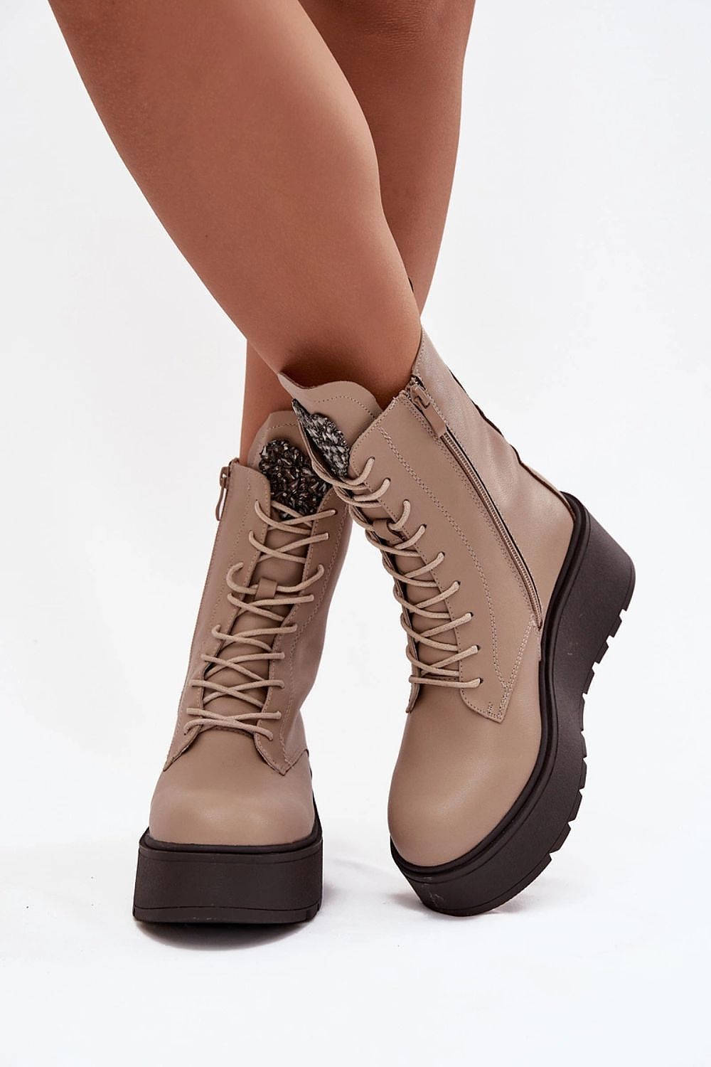  Stiefeletten mit Platform model 219269 Step in style 