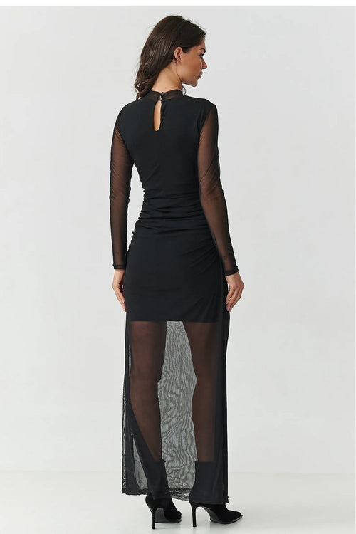  Abendkleid model 219536 Makadamia 