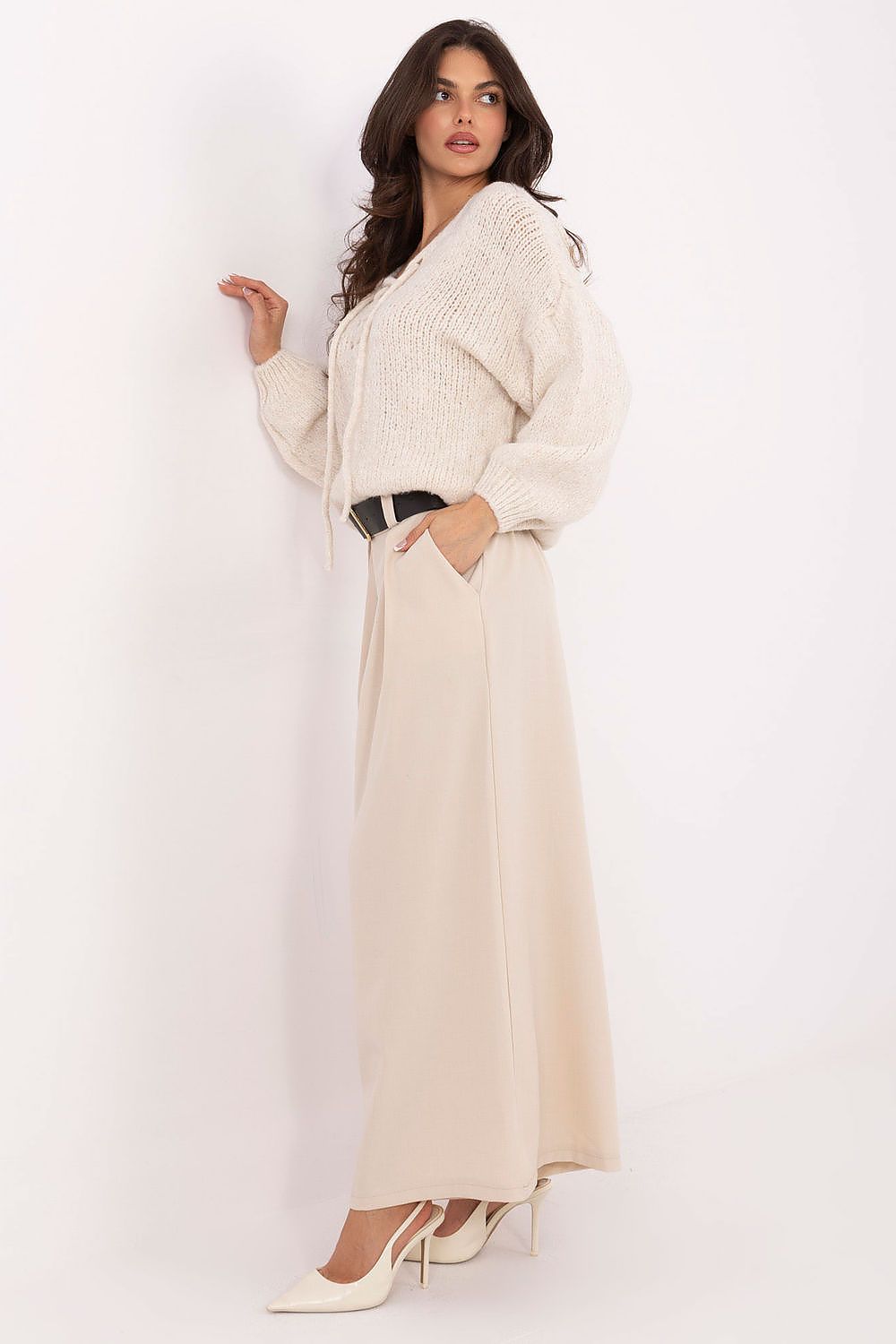  Women trousers model 220023 Italy Moda 
