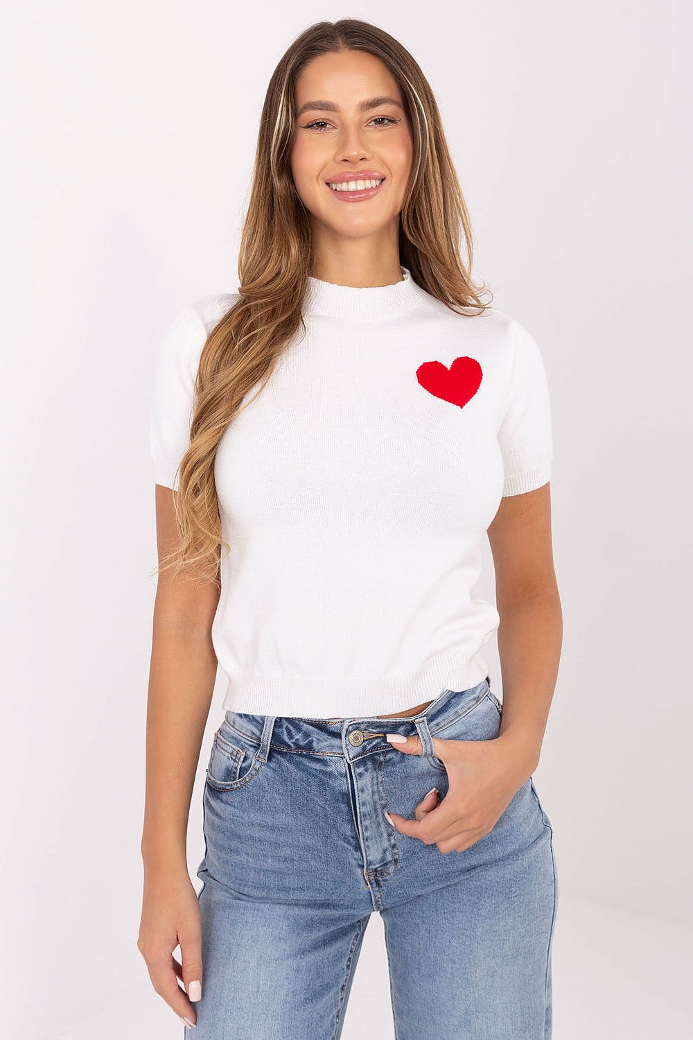  Kurzarm Pullover model 220372 Factory Price 