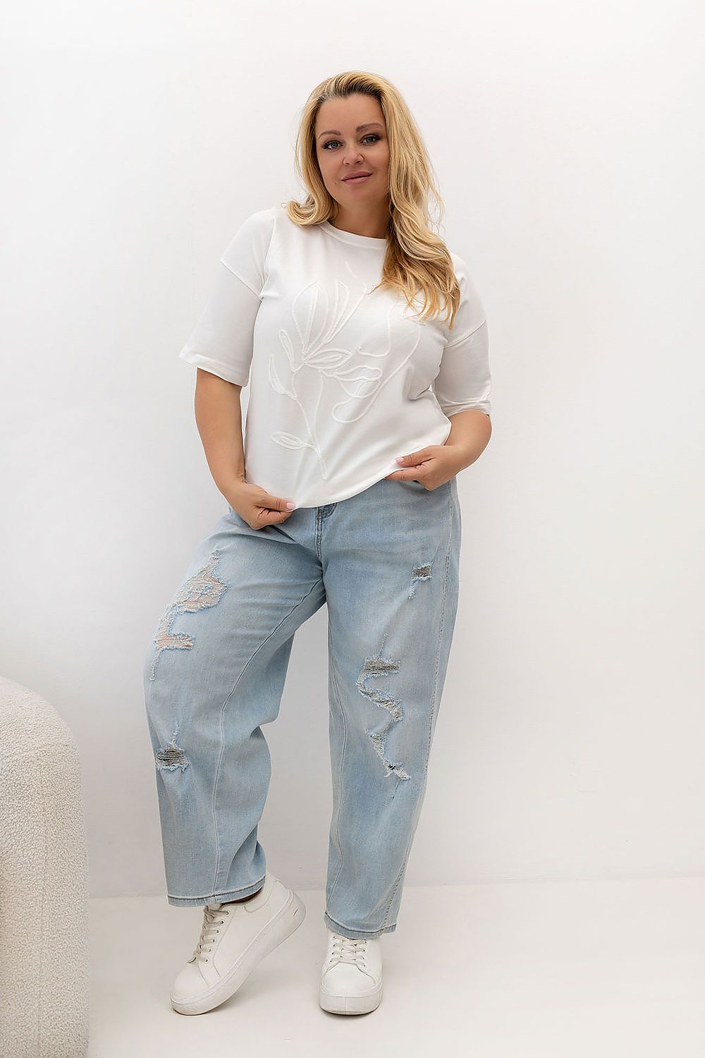 Plus-Size T-shirt model 230455 Relevance 