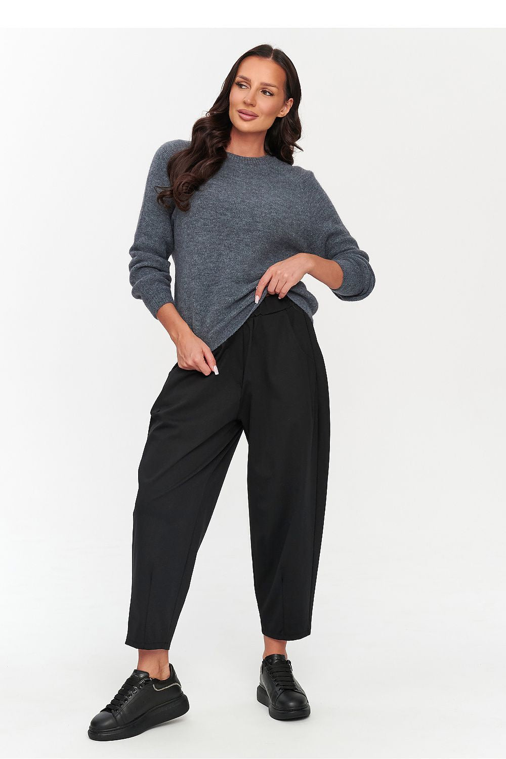  Damen Hose model 230861 Makadamia 