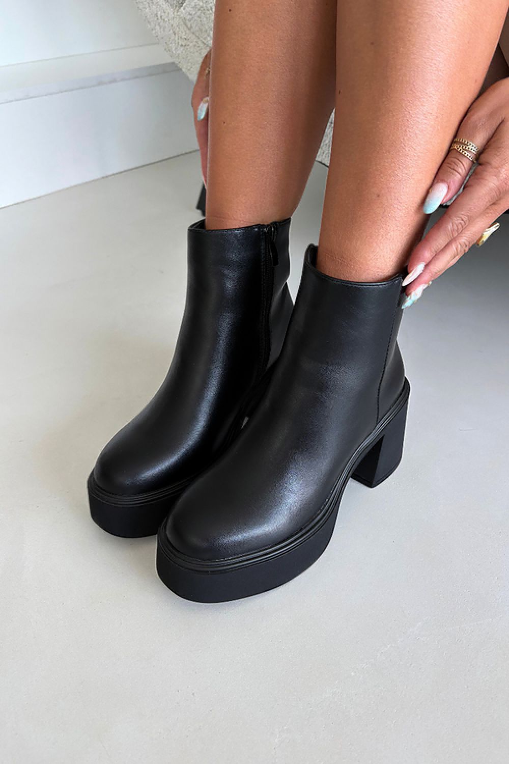  Stiefeletten mit Platform model 230924 Step in style 