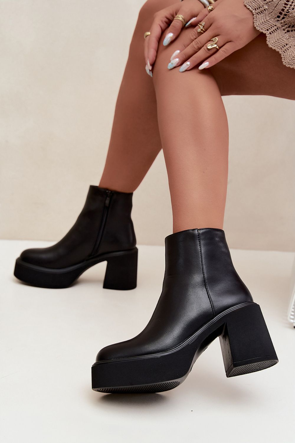  Stiefeletten mit Platform model 230924 Step in style 