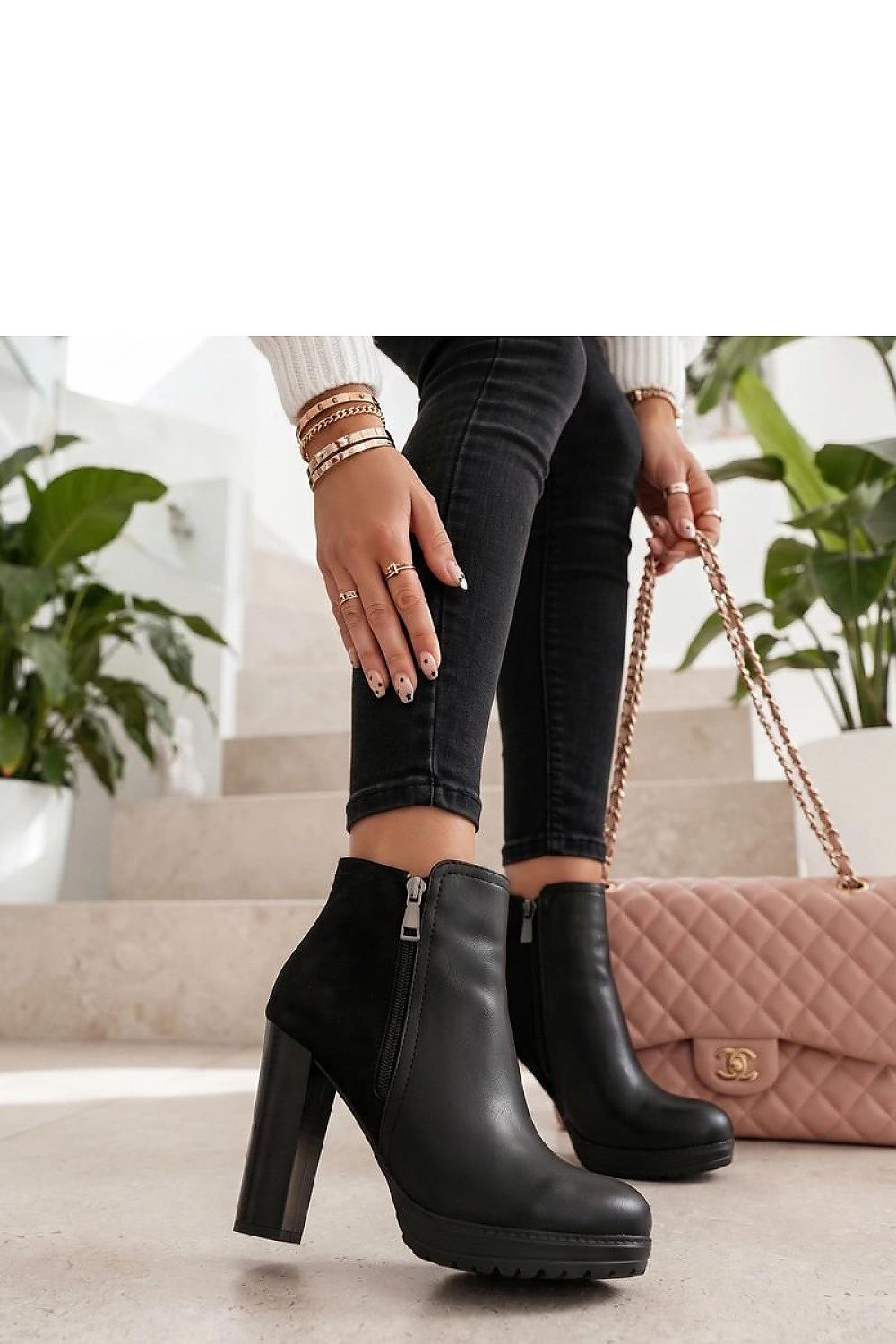  Stiefeletten mit Absatz model 231290 Solea 