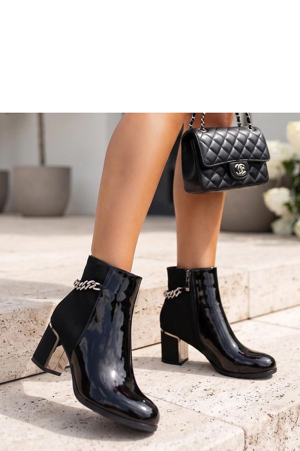  Stiefeletten mit Absatz model 231687 Solea 