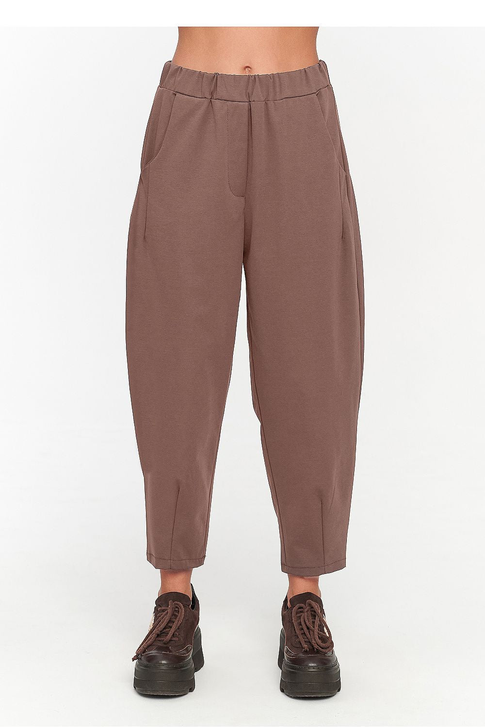  Damen Hose model 231980 Makadamia 