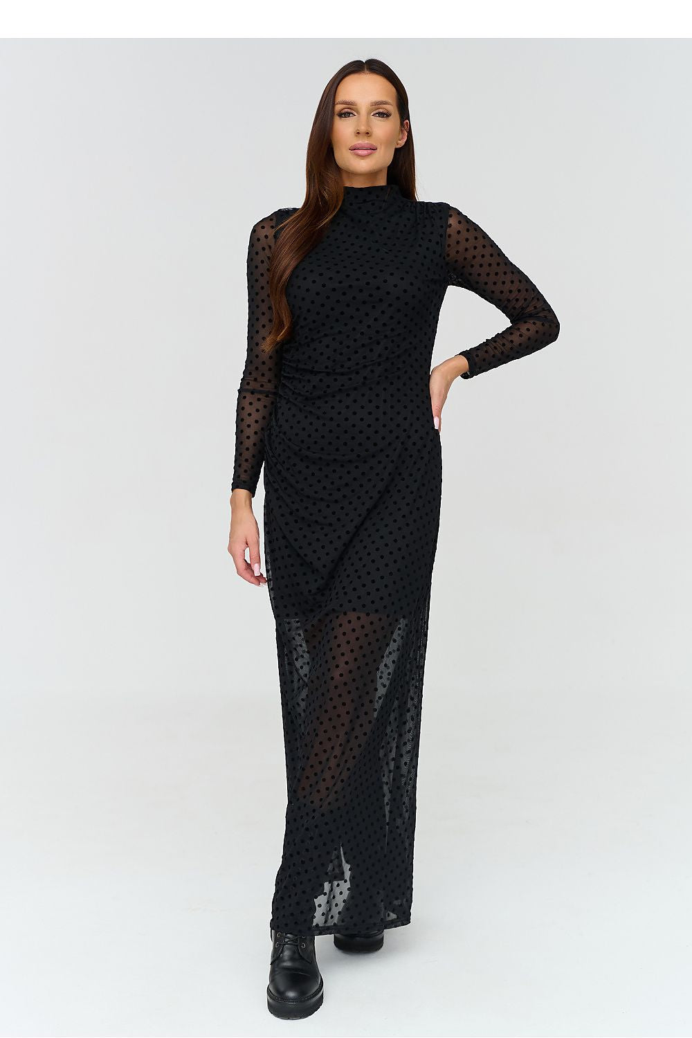  Abendkleid model 231992 Makadamia 