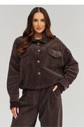  Cordjacke model 232013 Makadamia 