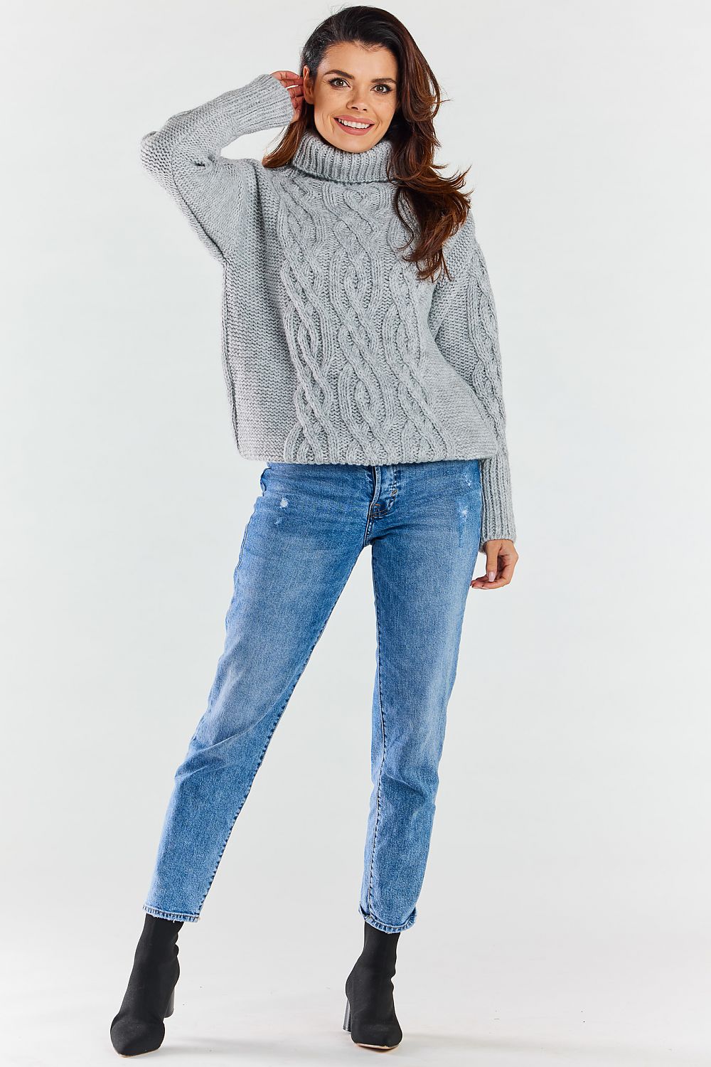  Rollkragenpullover model 173933 awama 