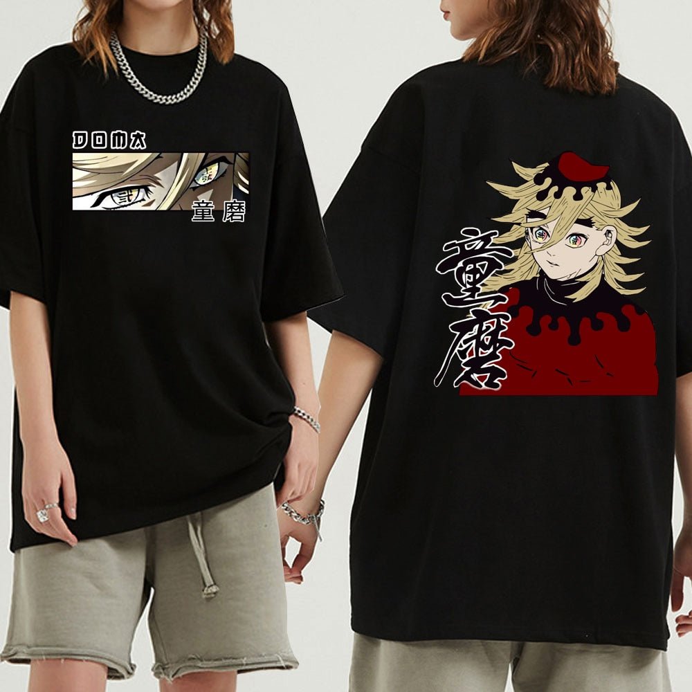 2023 Douma Demon Slayer Men's Short-Sleeve T-Shirt-0