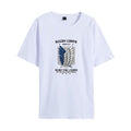 AOT 3D Liberty Wings Style 4 White T-Shirt-0
