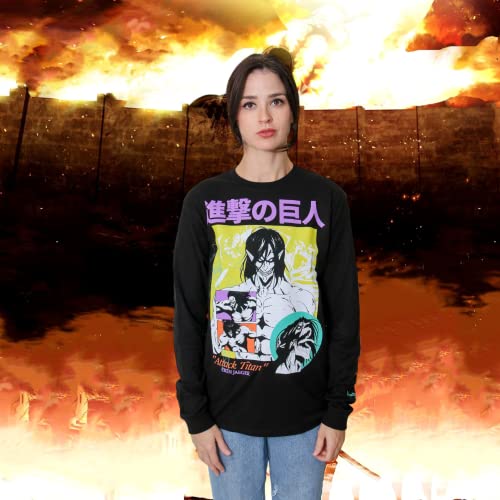 AOT Eren Jaeger Black Attack SweatShirt-1