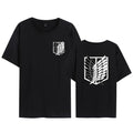 Attack on Titan Black Emblem T-Shirt
