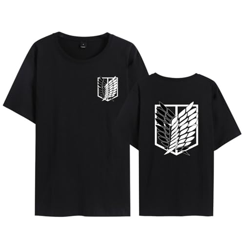 Attack on Titan Black Emblem T-Shirt