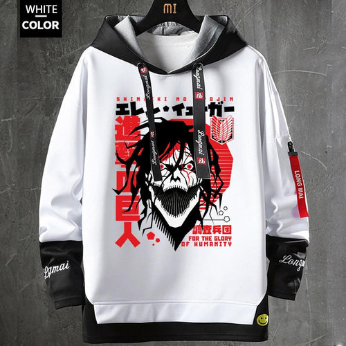 Attack On Titan Eren 3D Hoodie