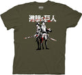 Attack on Titan Levi Ackerman X Eren Yeager Shirt-3