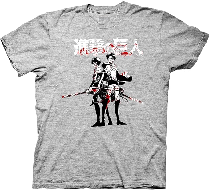 Attack on Titan Levi Ackerman X Eren Yeager Shirt-4