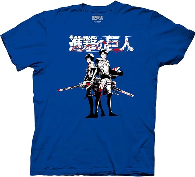 Attack on Titan Levi Ackerman X Eren Yeager Shirt-5