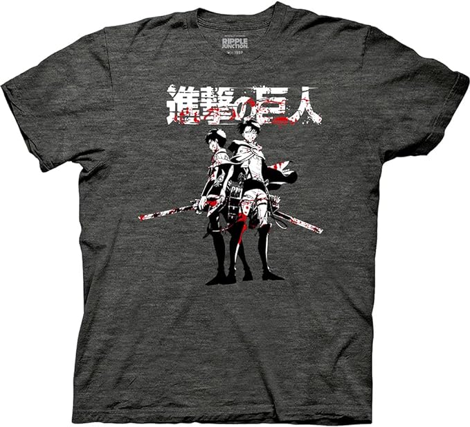 Attack on Titan Levi Ackerman X Eren Yeager Shirt-6