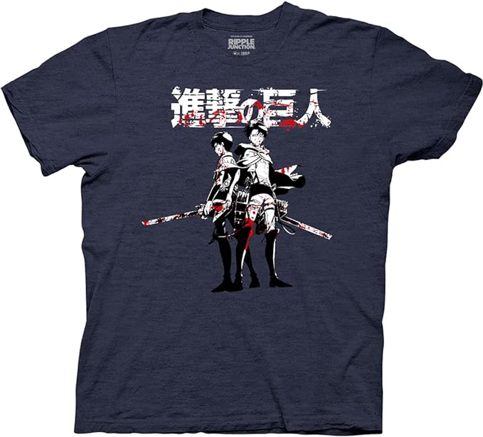Attack on Titan Levi Ackerman X Eren Yeager Shirt-7