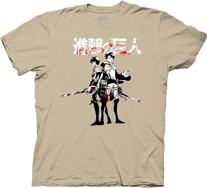 Attack on Titan Levi Ackerman X Eren Yeager Shirt-8