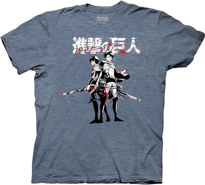 Attack on Titan Levi Ackerman X Eren Yeager Shirt-9
