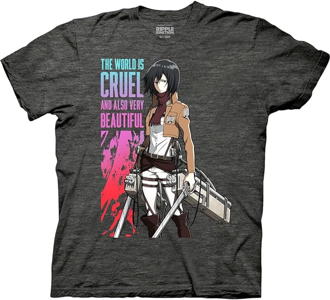Attack on Titans Cruel World Quote Epic Shirt