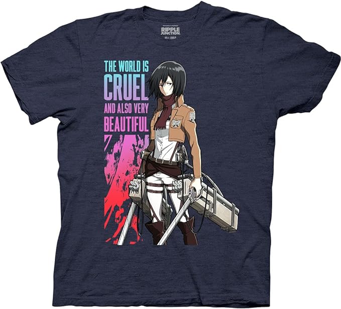 Attack on Titans Cruel World Quote Epic Shirt