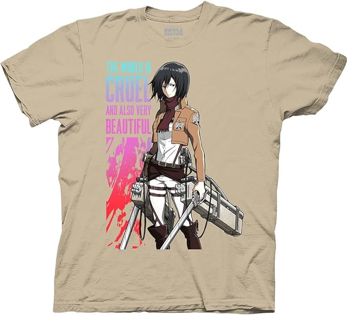Attack on Titans Cruel World Quote Epic Shirt