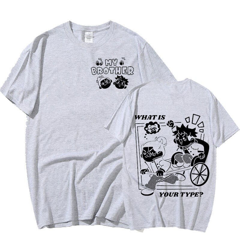 Best Friend Todo X Itadori Cartoon Shirt-5