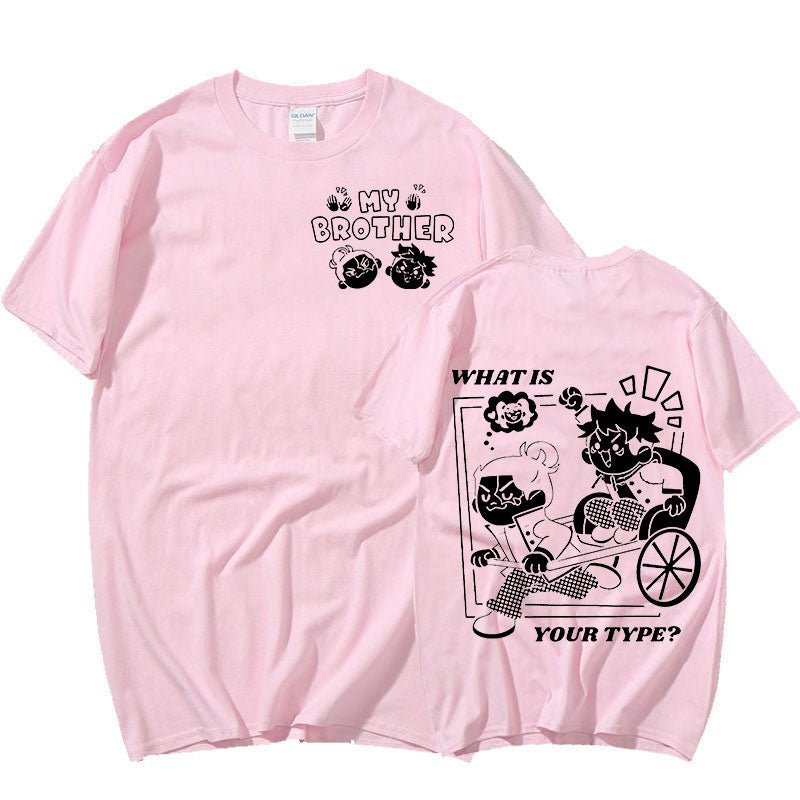 Best Friend Todo X Itadori Cartoon Shirt-2