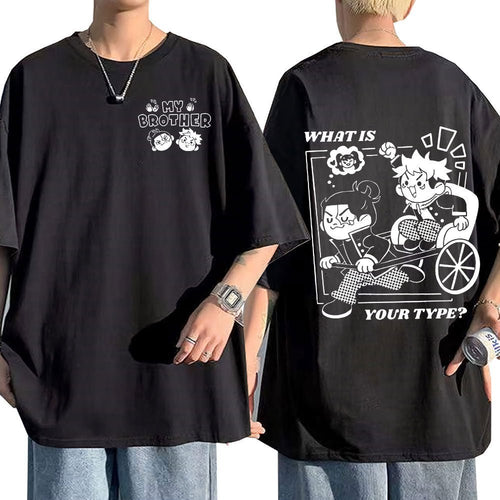 Best Friend Todo X Itadori Cartoon Shirt-1